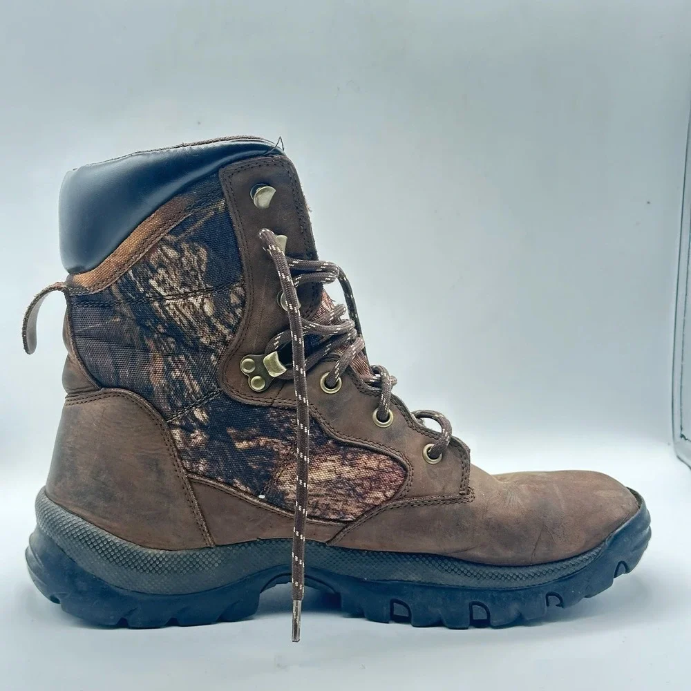Outdoor Gear Waterproof Camo Insulated Hunting Boots Men's‎ Size 11